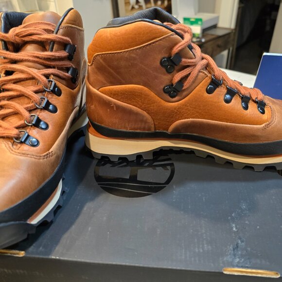TIMBERLAND Euro Hiker Rust / Black Mid GORE-TEX Waterproof Boot MENS 9 Trail NEW - Picture 4 of 16
